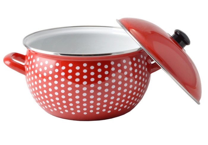 Smaltovaný kastról WP Red 20cm 3,8l