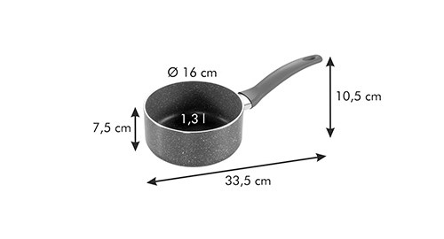 Rajnica MANICO ROSSO ø 16 cm, 1.3 l