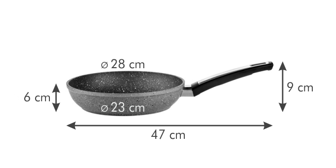 Panvica i-PREMUIM Stone ø 28 cm