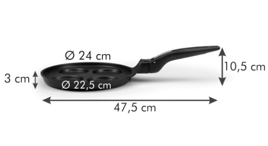 Panvica 4 oká SmartCLICK ø 24 cm