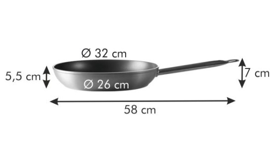 Panvica GrandCHEF ø 32 cm, dlhá rukoväť