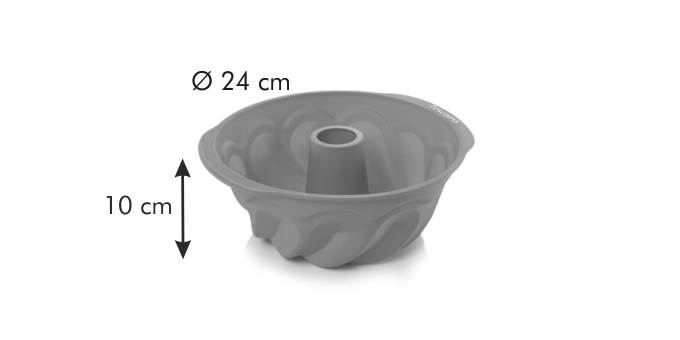 Bábovka vysoká DELÍCIA SiliconPRIME ø 24 cm