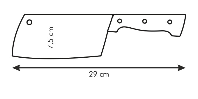 Sekáčik HOME PROFI 16 cm