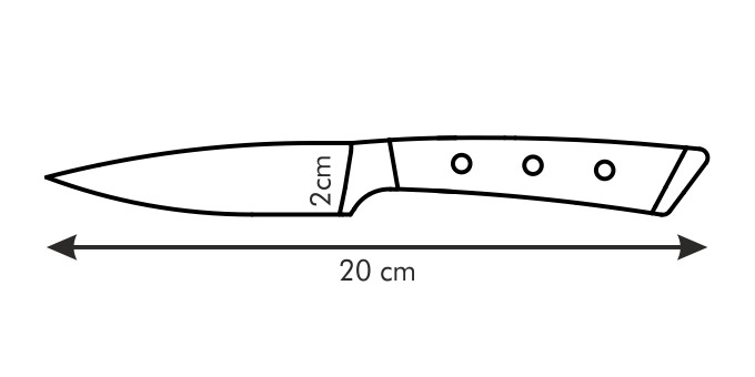 Nôž univerzálny AZZA 9 cm