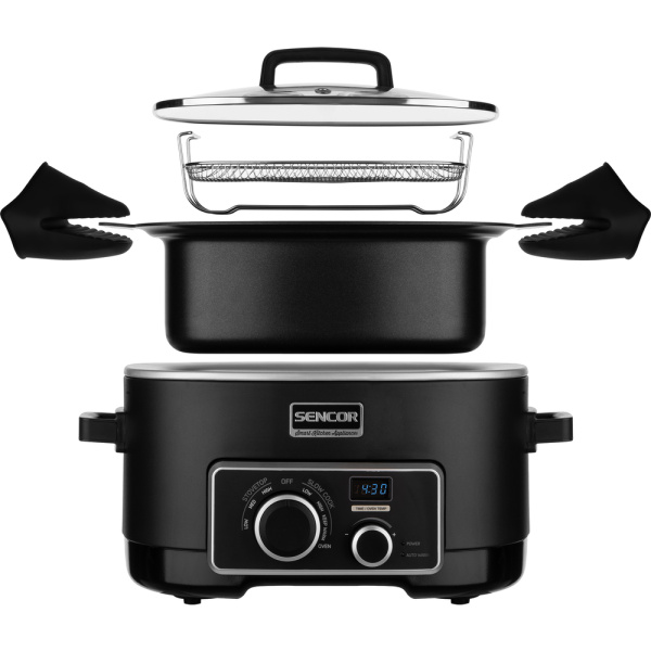 Multifunkčný pomalý hrnec SPR 6100BK