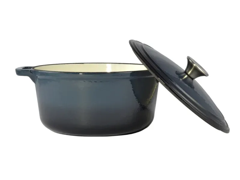 Hrniec liatinový smaltovaný InoxBlue 24cm