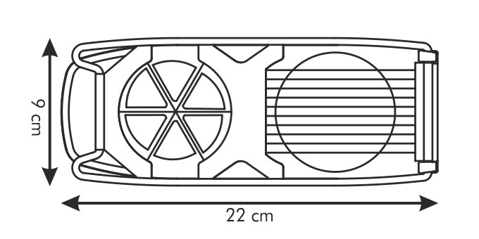 Krájač na vajíčka multifunkčný PRESTO