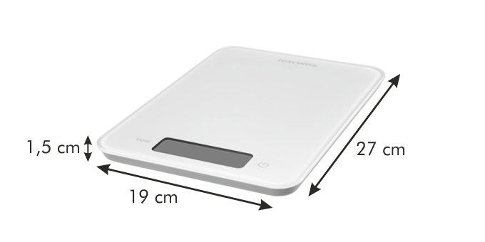 Digitálna kuchynská váha ACCURA15.0 kg