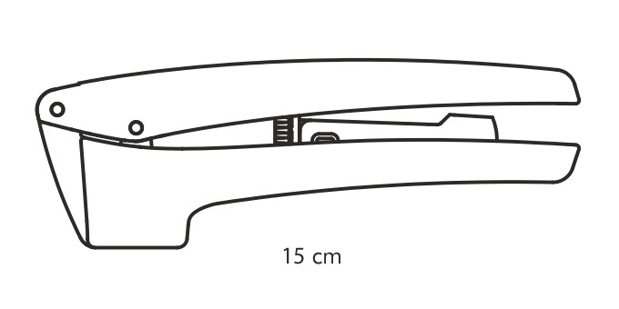 Lis na cesnak PRESIDENT, s čistítkom