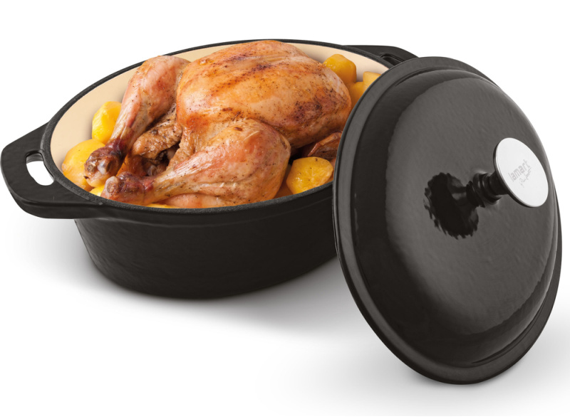 Liatinový pekáč LAMART Black IRON