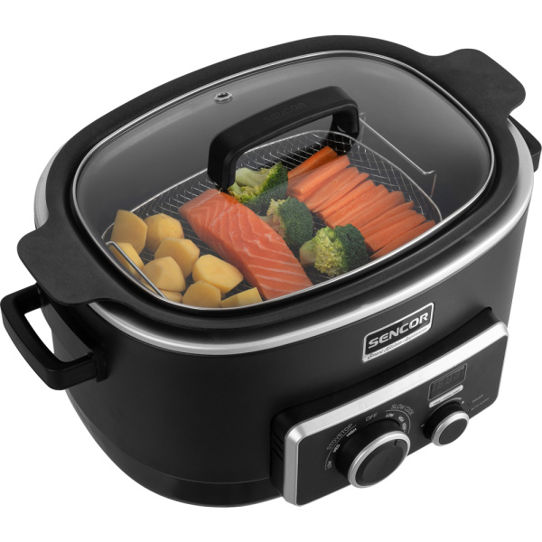 Multifunkčný pomalý hrnec SPR 6100BK