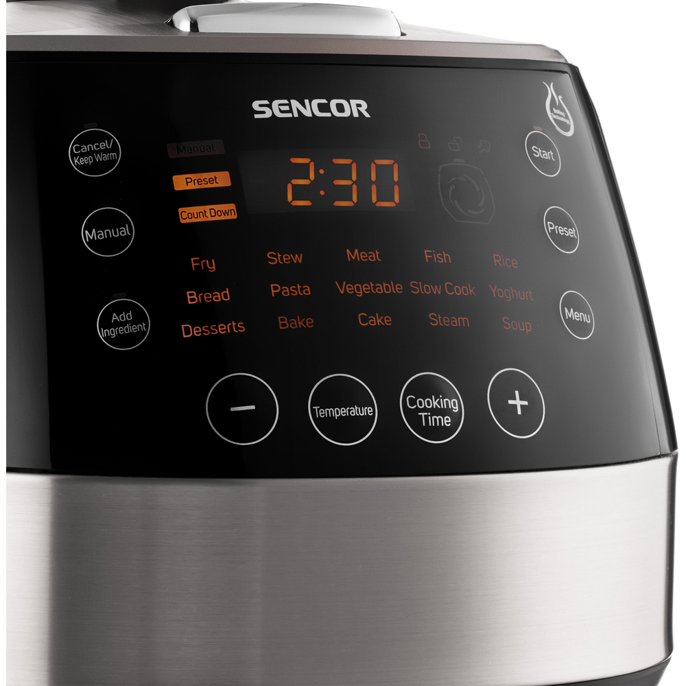 Elektrický tlakový hrniec SENCOR SPR 4000BK