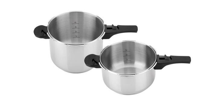 Tlakový hrniec BIO EXCLUSIVE+ DUO, 4,0 a 6,0 l