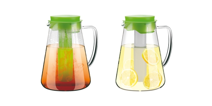 Džbán TEO 2.5 l, ČERVENÝ