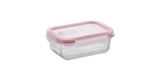 Dóza FRESHBOX Glass 1.0 l, obdĺžniková